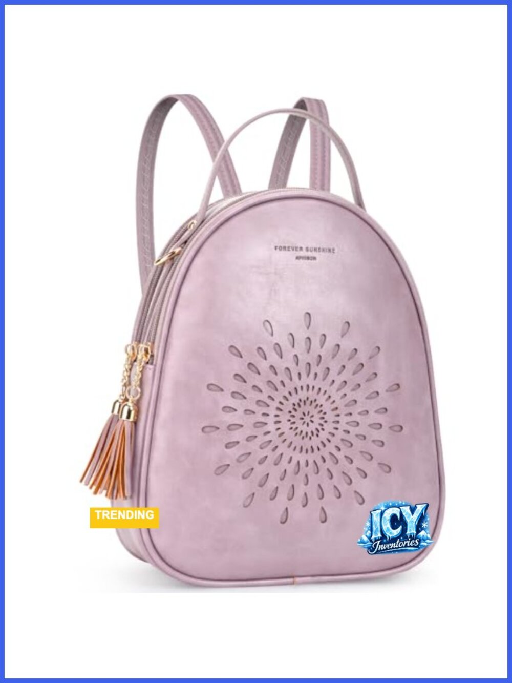 Cute Mini Backpack Purse for Women PU Leather Crossbody Shoulder Bag